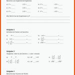 Potenzen - ArbeitsblÃ¤tter FÃ¼r Mathematik Meinunterricht ... Fuer Zehnerpotenzen Arbeitsblatt