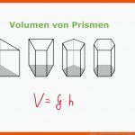 Prismen - Volumen Vom Prisma Berechnen Mathe Einfach ErklÃ¤rt Fuer Oberflächeninhalt Prisma Arbeitsblatt
