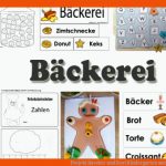 Projekt Baecker Und Brot Kindergarten Und Kita-ideen Fuer Berufe Kindergarten Arbeitsblatt