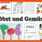 Projekt Obst Und GemÃ¼se - Kindergarten Und Kita-ideen Fuer Arbeitsblätter Obst Und Gemüse Kindergarten