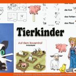 Projekt Tierkinder Auf Dem Bauernhof Kindergarten Und Kita Ideen Fuer Arbeitsblätter Bauernhof Kindergarten