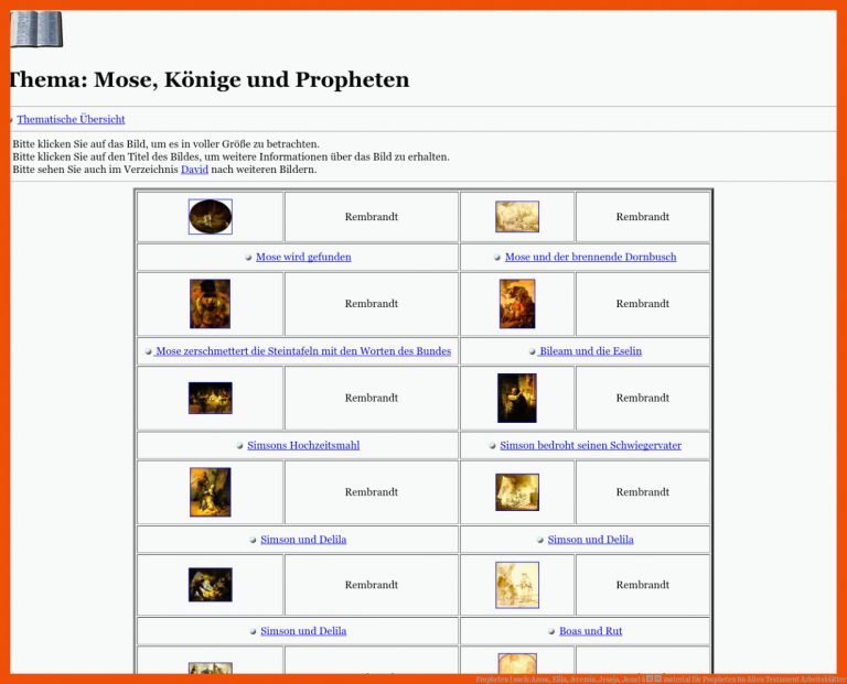 Propheten (auch: Amos, Elija, Jeremia, Jesaja, Jona) â Material Fuer Propheten Im Alten Testament Arbeitsblätter