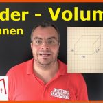 Quader - Volumen Berechnen Mathematik - Einfach ErklÃ¤rt Lehrerschmidt Fuer Volumen Berechnen Quader Arbeitsblatt