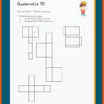 Quadernetze Und Kantenmodell Fuer Kopfgeometrie Arbeitsblätter Kostenlos