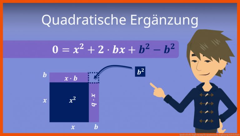 Quadratische ErgÃ¤nzung für quadratische ergänzung arbeitsblatt