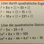 Quadratische ErgÃ¤nzung ist Es so Richtig ? (schule, Mathe, Rechnen) Fuer Quadratische Ergänzung Arbeitsblatt