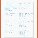 Quadratische Gleichungen LÃ¶sen 2 Fuer Quadratische Gleichungen Arbeitsblatt