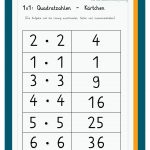 Quadratzahlen Fuer Quadratzahlen Bis 20 Arbeitsblatt