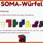 RÃ¤umliche Knobelei Einmal anders: Der soma-wÃ¼rfel - Erster ... Fuer soma Würfel Arbeitsblätter