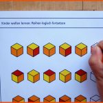 RÃ¤umliches Denken - Kiwole - Kinder Wollen Lernen Fuer Würfel Zeichnen Arbeitsblatt