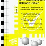 Rationale Zahlen - Klasse 6/7 Fuer Rechnen Mit Rationale Zahlen Arbeitsblätter Mit Lösungen 7. Klasse