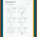 Rechendreiecke - 2. Klasse Fuer Rechendreiecke 2 Klasse Arbeitsblätter