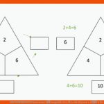Rechendreiecke Kostenlose ÃbungsblÃ¤tter FÃ¼r Die Klassen 1 â 6 Fuer Rechendreiecke 2 Klasse Arbeitsblätter
