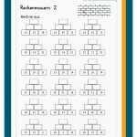 Rechenmauern Fuer Arbeitsblatt Zahlenmauern Bis 10