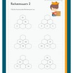 Rechenmauern Fuer Zahlenmauern 4 Klasse Arbeitsblätter