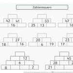Rechenmini Zr 100: Zahlenmauern, RechenrÃ¤der & Co â Materialwerkstatt Fuer Zahlenmauern 3. Klasse Arbeitsblätter Bis 1000