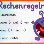 Rechenregeln - Poster - Lehrerlieblings Webseite! Fuer Rechenregeln Grundschule Arbeitsblätter
