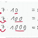Rechnen Mit Dezimalzahlen / DezimalbrÃ¼chen - Multiplizieren Und Dividieren Mit Zehnerpotenzen Fuer Dezimalzahlen Multiplizieren Und Dividieren Mit 10, 100 Und 1000 Arbeitsblätter