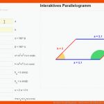 Rechner: Parallelogramm - Matheretter Fuer Flächenberechnung Parallelogramm Arbeitsblatt