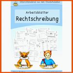 Rechtschreibung, Rechtschreibstrategien (arbeitsblÃ¤tter) Fuer Ck Tz Arbeitsblätter