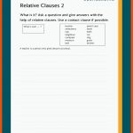 Relative Clauses Fuer if Clauses Arbeitsblatt