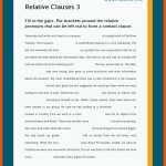 Relative Clauses Fuer Linking Words übungen Arbeitsblatt