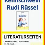 Rennschwein Rudi RÃ¼ssel / Literaturseiten Von Hielscher, Kerstin ... Fuer Der Sprachabschneider Arbeitsblätter Lösungen