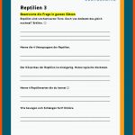 Reptilien Fuer Arbeitsblätter Biologie Klasse 5 Zum Drucken