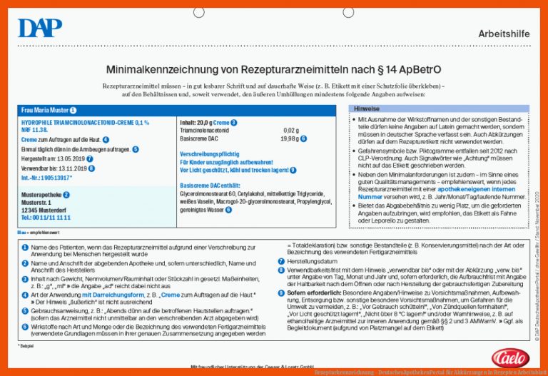 Rezepturkennzeichnung - Deutschesapothekenportal Fuer Abkürzungen In Rezepten Arbeitsblatt