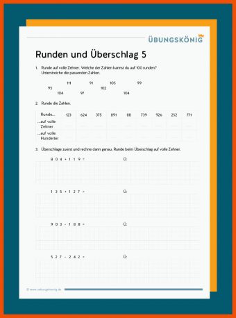 Arbeitsblätter 2. Klasse Mathe Kostenlos