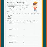 Runden Und Ãberschlag Fuer Mathematik - 5. Klasse - Runden Und überschlagen Arbeitsblätter