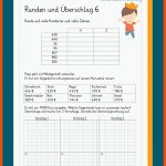 Runden Und Ãberschlag GrundschulkÃ¶nig, Mathe Unterrichten ... Fuer Mathematik - 4. Klasse - Runden Und überschlagen Arbeitsblätter