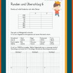 Runden Und Ãberschlag GrundschulkÃ¶nig, Mathe Unterrichten ... Fuer Mathematik - 5. Klasse - Runden Und überschlagen Arbeitsblätter