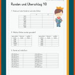 Runden Und Ãberschlag Matheaufgaben, Mathematikunterricht ... Fuer Mathematik - 5. Klasse - Runden Und überschlagen Arbeitsblätter