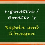 S-genitive - Genitiv 's - Regeln Und Ãbungen - Flying English ... Fuer S-genitiv Englisch Arbeitsblätter