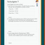 Sachaufgaben: Gemischte Aufgaben Fuer Mathe Arbeitsblätter Klasse 7 Mit Lösungen