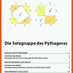 Satz Des Pythagoras Aufgaben Und Herleitung Pythagoras Fuer Satz Des Pythagoras Arbeitsblatt