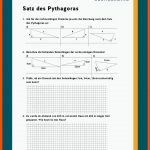 Satz Des Pythagoras Fuer Satz Des Pythagoras Arbeitsblätter