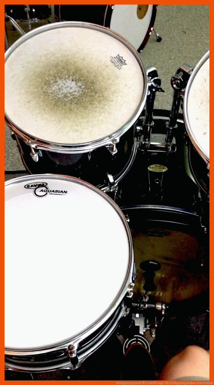 Schlagzeug lernen fÃ¼r AnfÃ¤nger für schlagzeug aufbau arbeitsblatt