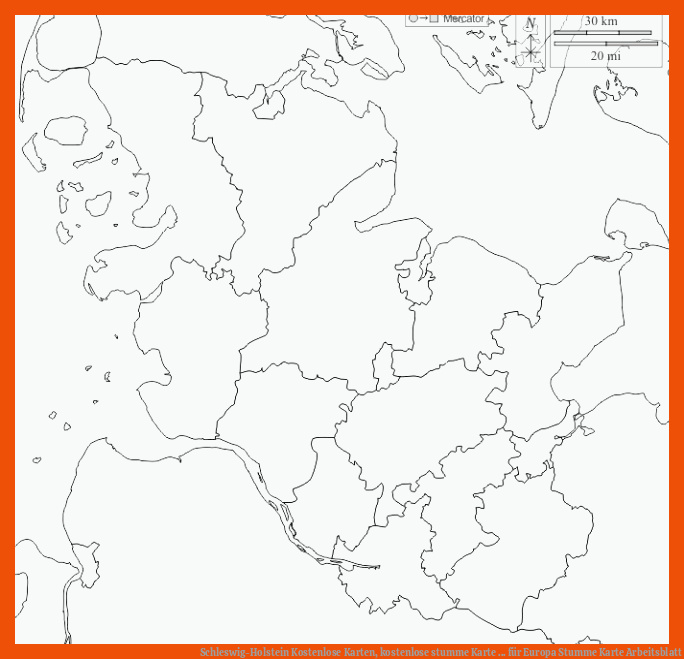 Schleswig-Holstein Kostenlose Karten, kostenlose stumme Karte ... für europa stumme karte arbeitsblatt