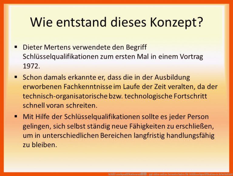 SchlÃ¼sselqualifikationenâ - Ppt Video Online Herunterladen Fuer Schlüsselqualifikationen Arbeitsblatt