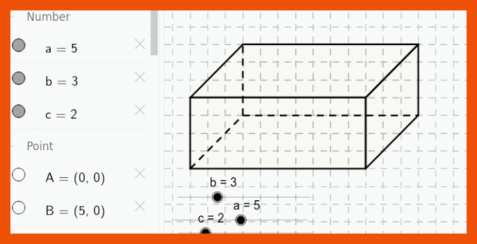 SchrÃ¤gbild Quader â GeoGebra für quader schrägbild zeichnen arbeitsblatt