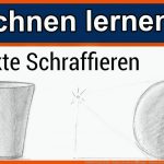 Schraffur Zeichnen - Objekte Schraffieren Ãbungen - Zylinder, Becher Oder Kugel - Zeichnen Lernen Fuer Schraffur Arbeitsblatt