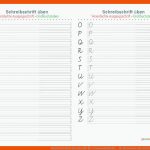 Schreibschrift Lernen: Das Abc FÃ¼r Grundschulkinder ... Fuer Buchstaben Abc Arbeitsblätter Zum Ausdrucken