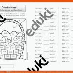 Schriftlich Addieren Und Subtrahieren Bis 1000 OsterkÃ¶rbchen â Unterrichtsmaterial In Den FÃ¤chern Mathematik & FachÃ¼bergreifendes Fuer Addieren Bis 1000 Arbeitsblätter
