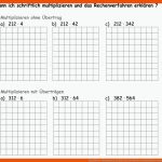 Schriftliche Multiplikation Pikas Fuer Schriftliche Multiplikation Ohne übertrag Arbeitsblätter