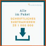 Schriftliche Subtraktion Fuer Subtrahieren 3 Klasse Arbeitsblätter