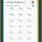 Schriftliches Multiplizieren Fuer Arbeitsblätter Mathe Klasse 6 Gymnasium