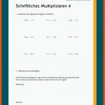 Schriftliches Multiplizieren Fuer Multiplikation Mit Nullen Arbeitsblätter