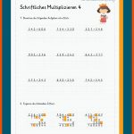 Schriftliches Multiplizieren Fuer Schriftliche Division Durch Dreistellige Zahlen Arbeitsblatt